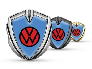 VW Insignias de Coche Estilo Max Acabado Metal Robusto